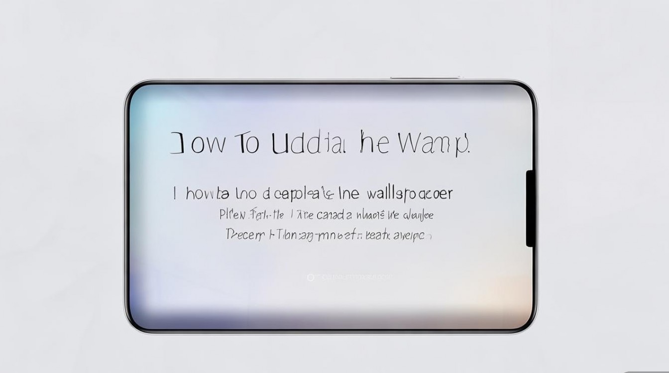 华为手机壁纸怎么更新？老机型找不到更新入口怎么办？