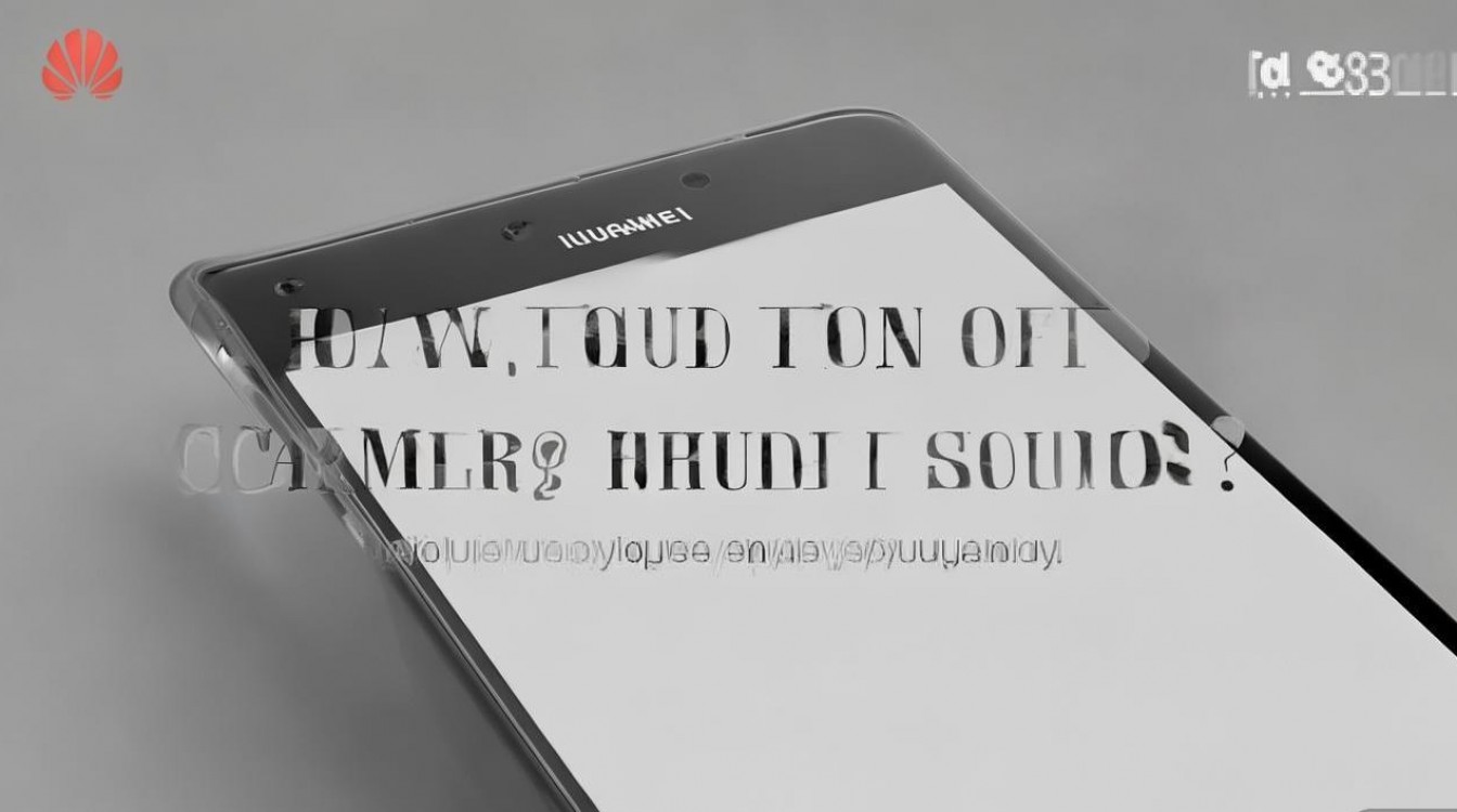 华为t8951拍照声音怎么关闭？