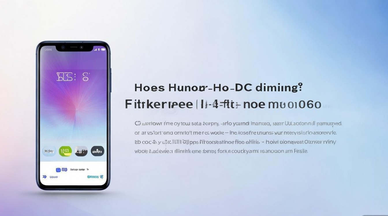荣耀 60Pro 有 DC 调光吗？荣耀 60Pro 如何开启防频闪模式？