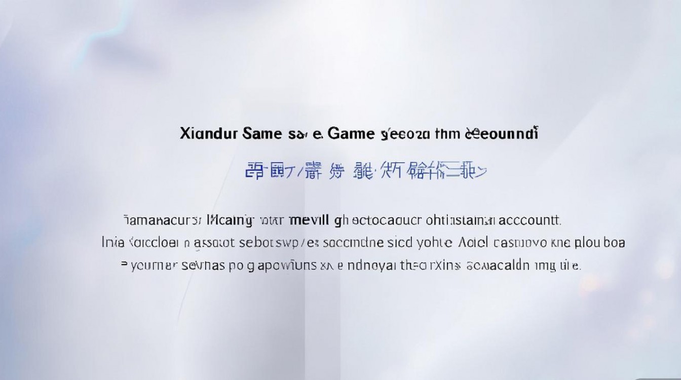 小米账号游戏能不能账号转移？小米游戏账号可以切换吗