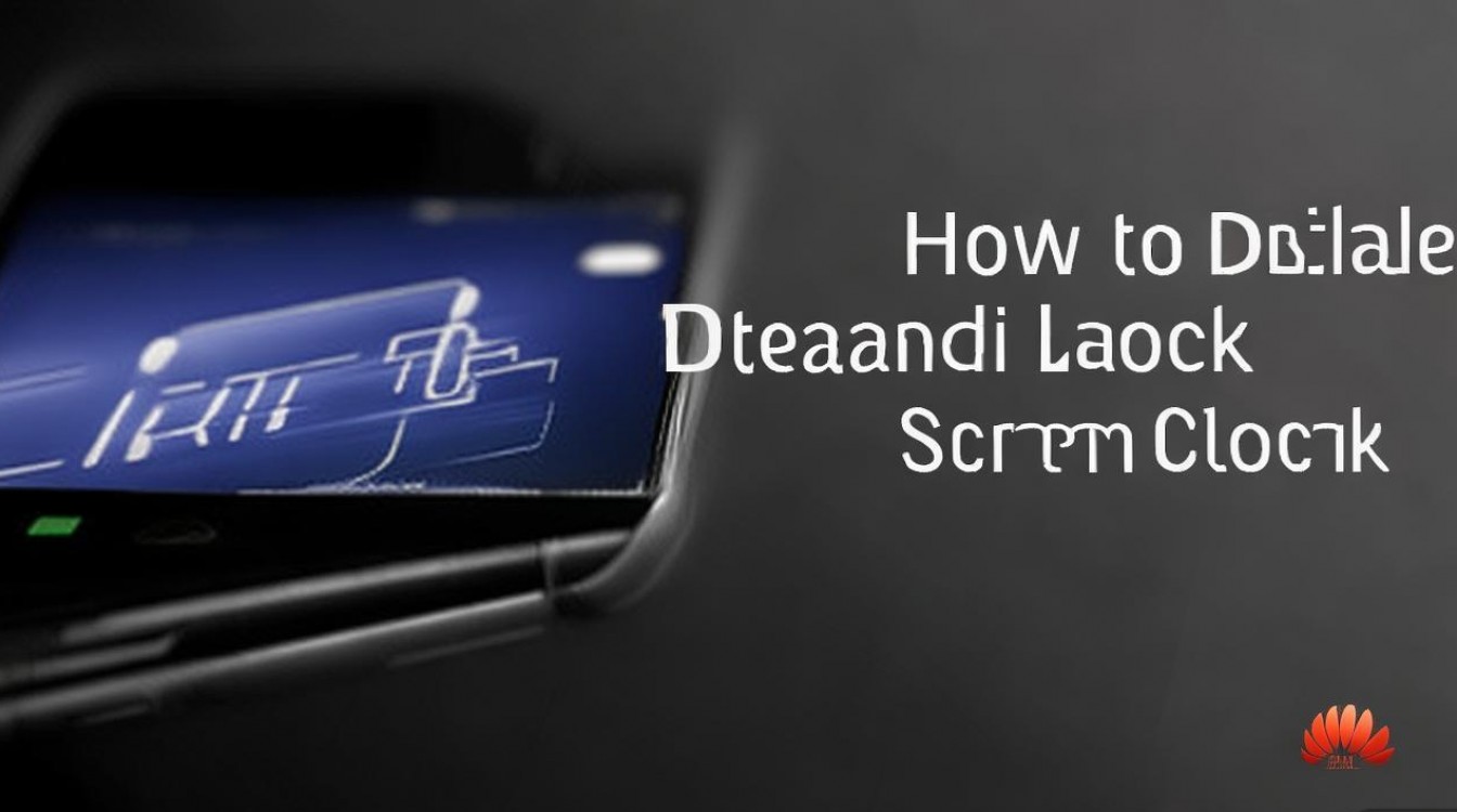 华为锁屏时钟怎么取消？锁屏时间显示怎么关闭