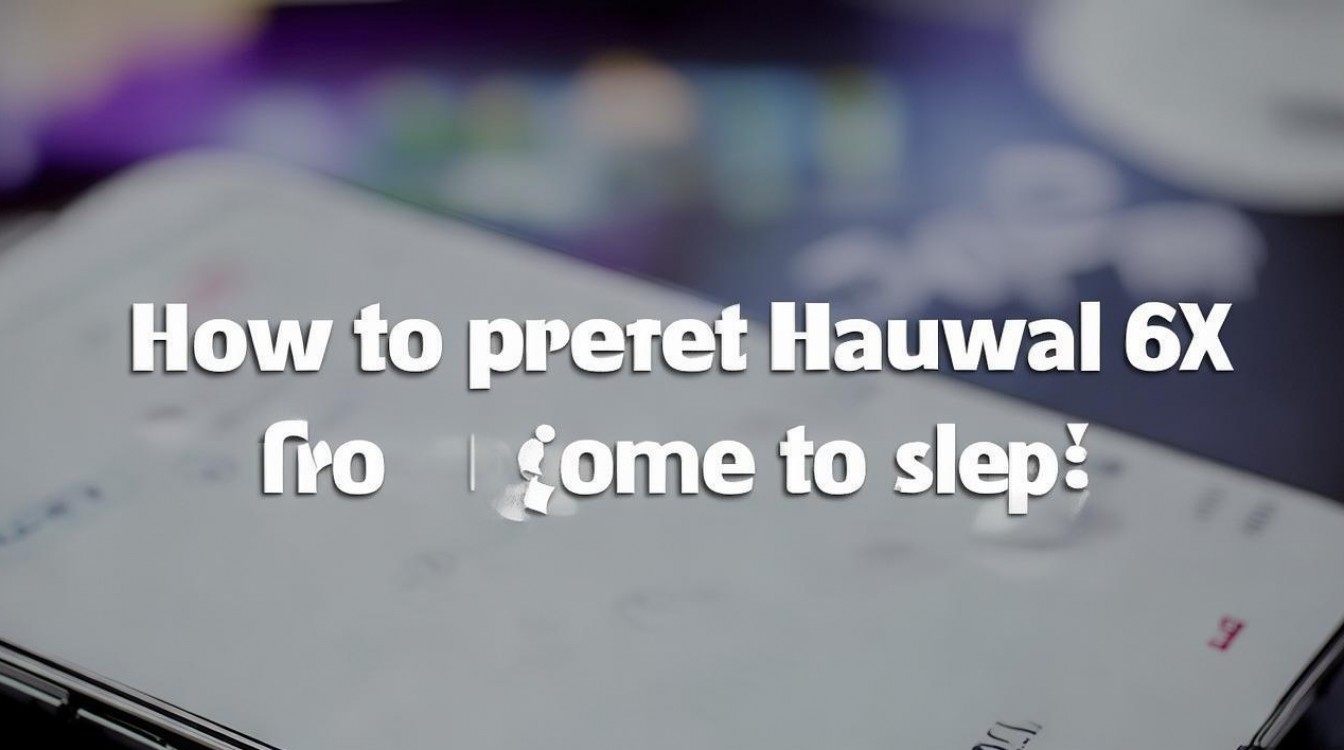 华为荣耀6x怎么不休眠，荣耀6x屏幕常亮设置方法