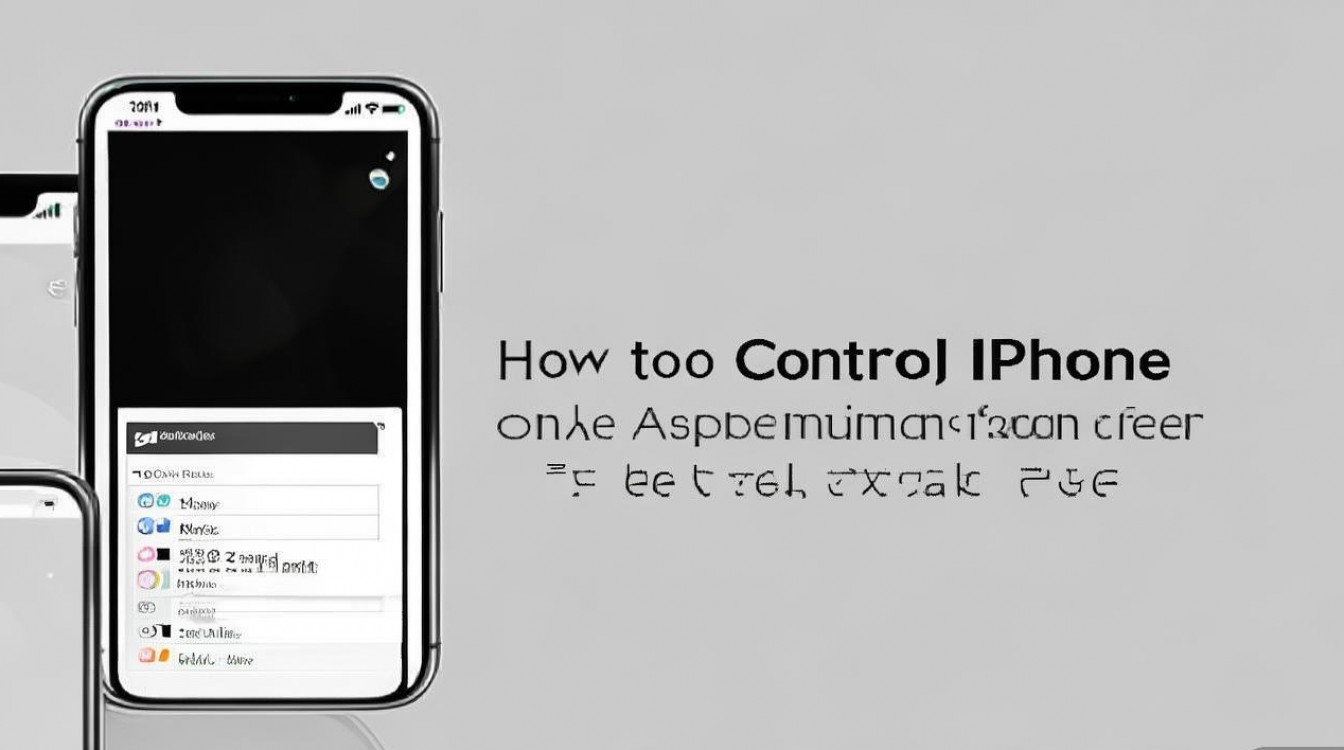 苹果手机怎么操控另一部苹果？两台iPhone如何远程控制