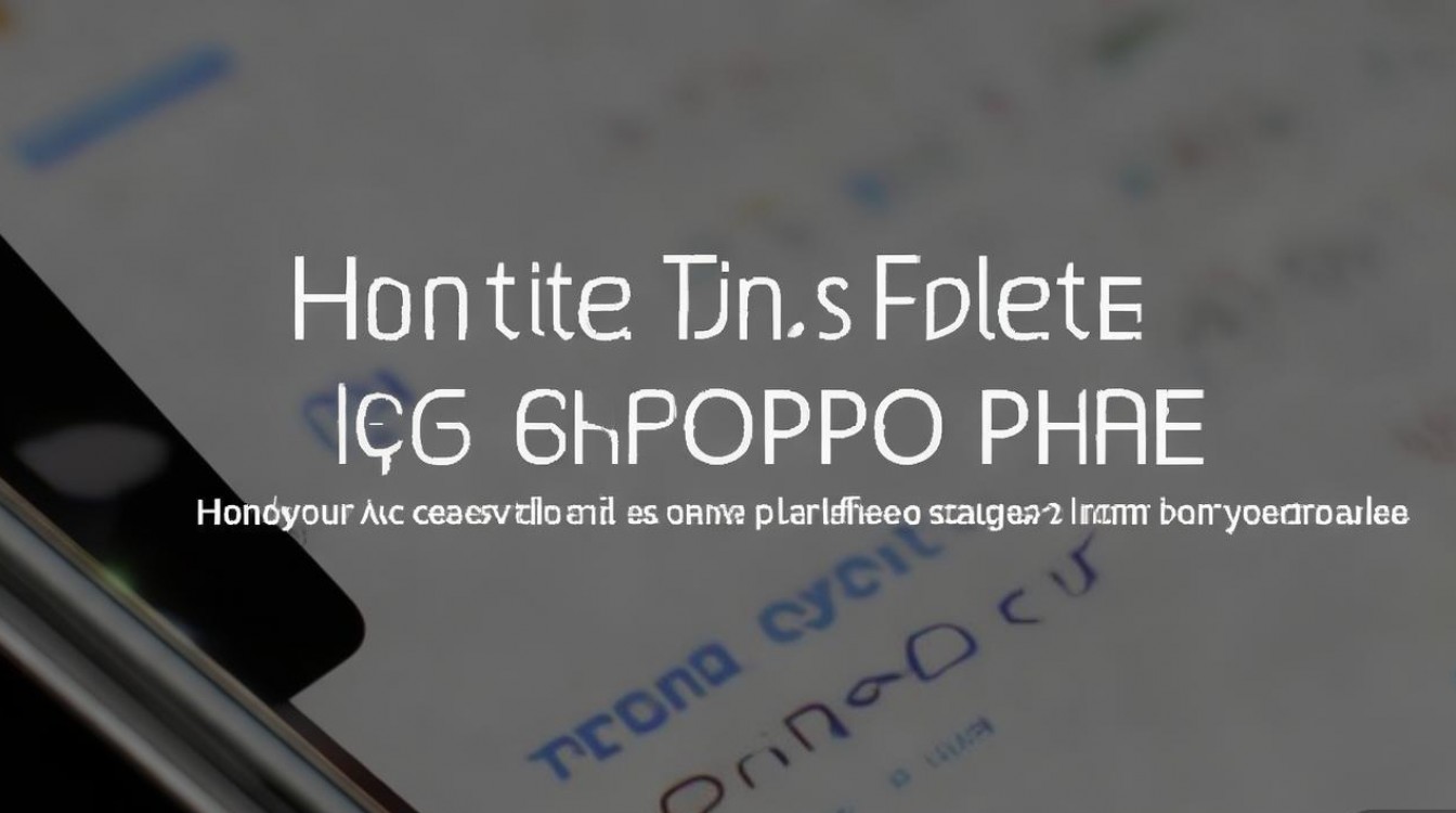 oppo手机删了的照片怎么找回来？恢复方法有哪些