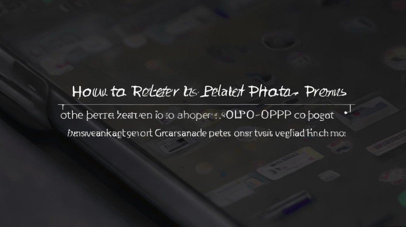 oppo手机删了的照片怎么找回来？恢复方法有哪些