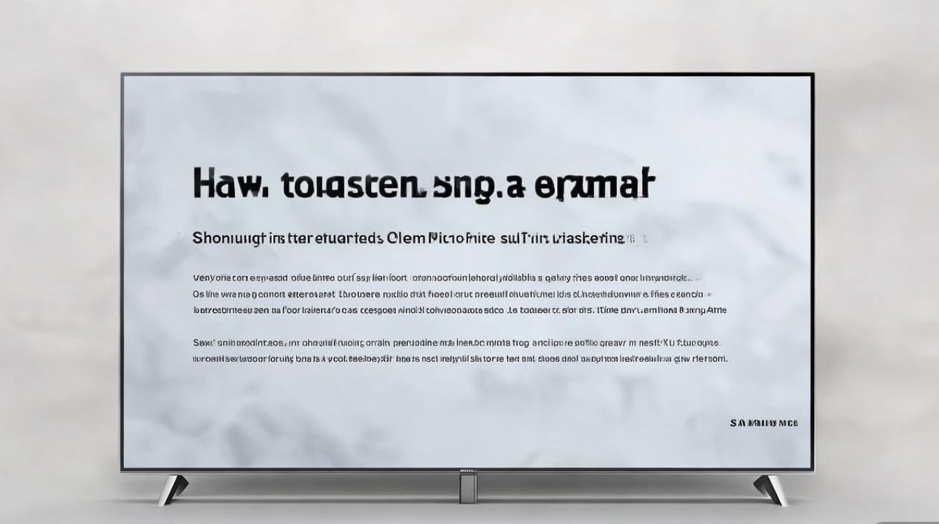 三星的电视怎么投屏？三星电视手机投屏教程