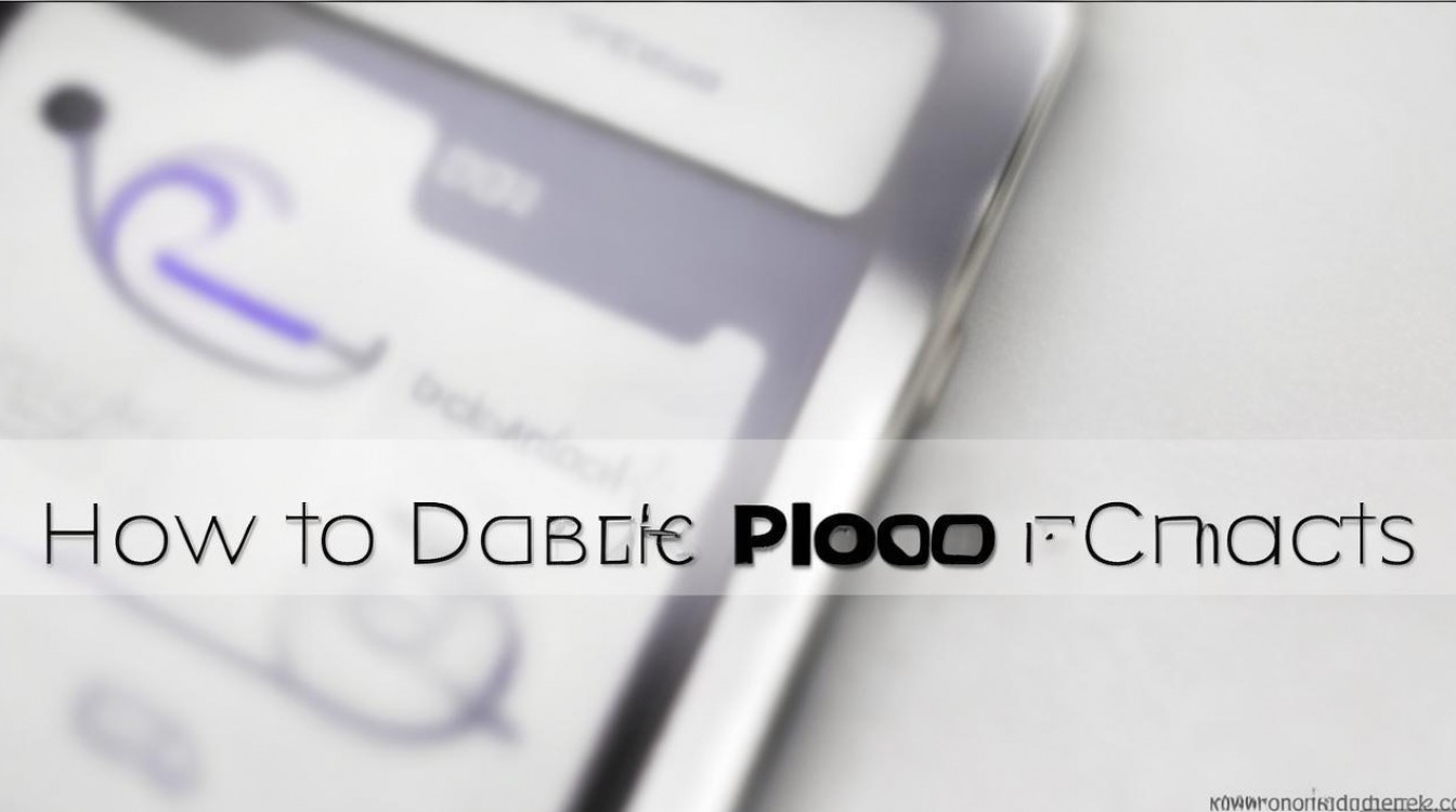 苹果手机怎么删手机联系人?苹果手机通讯录如何批量删除