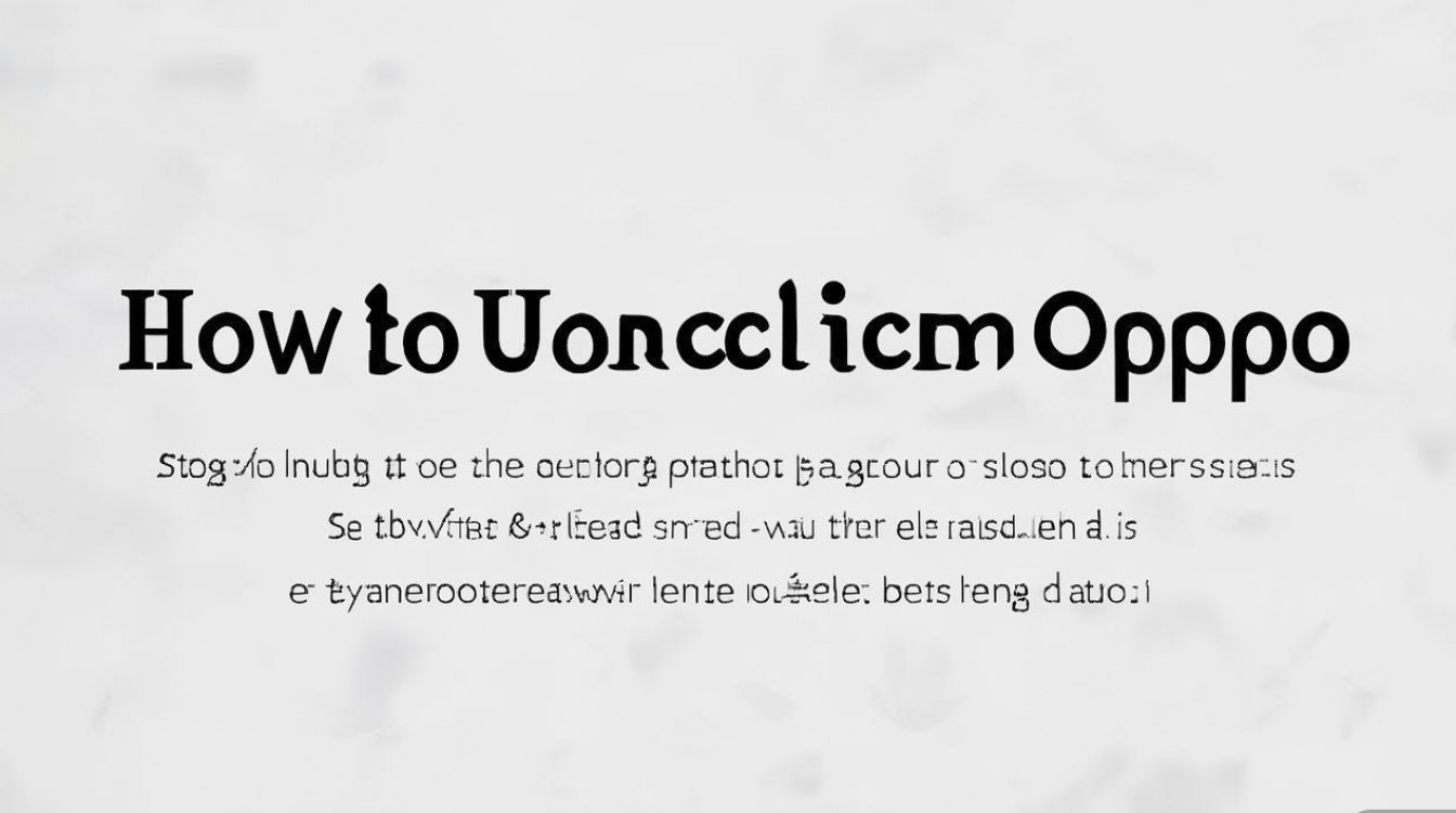 oppo手机忘记密码怎么开机？忘记锁屏密码解锁教程