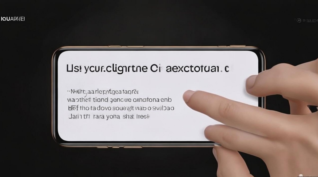 华为怎么三指截屏？三指截屏设置方法教程