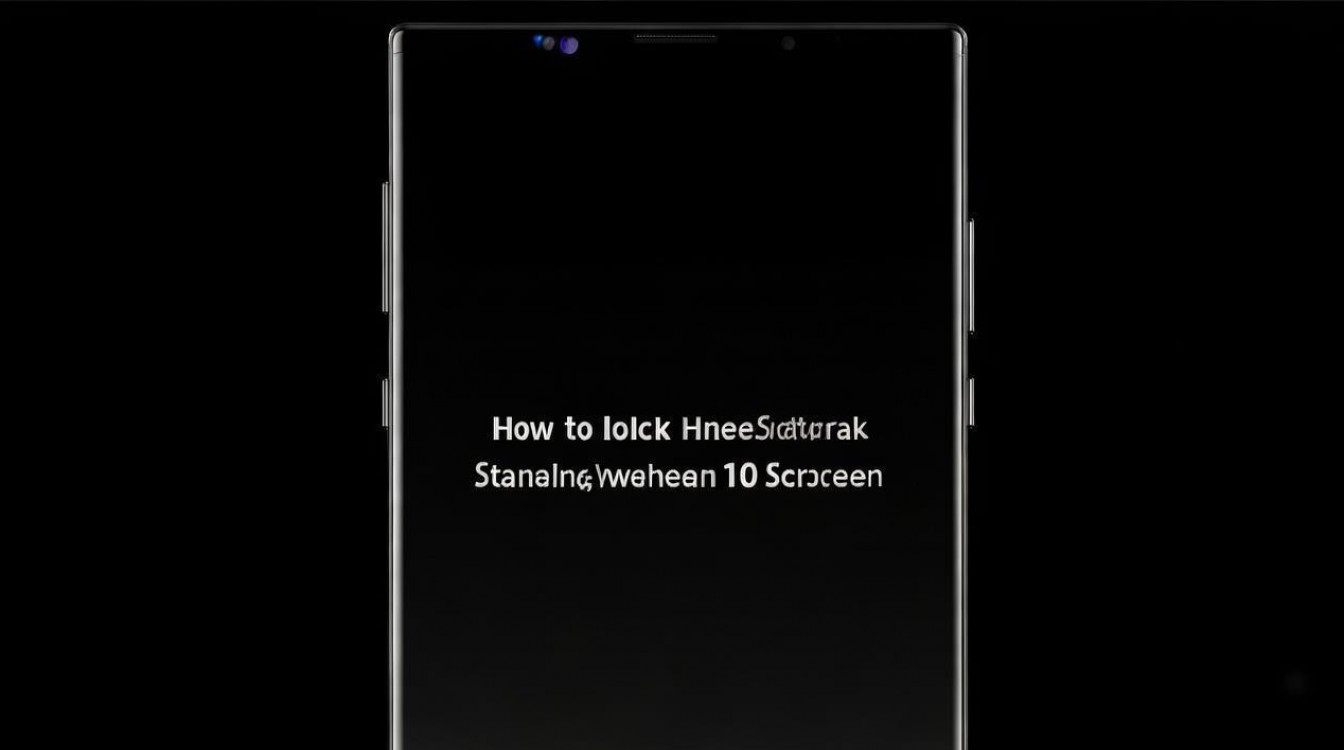 三星note10屏幕怎么锁?一键锁屏设置方法详解