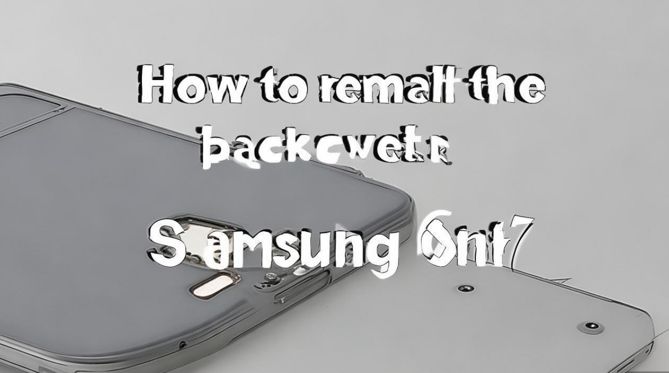 三星on7怎么拆盖？三星on7拆机教程详解