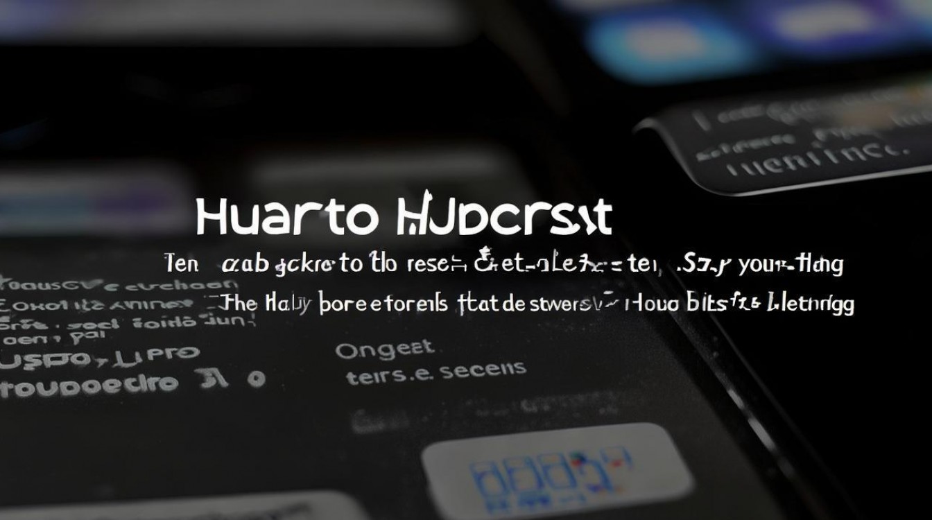 华为刷机前怎么备份?恢复出厂设置怎么操作?