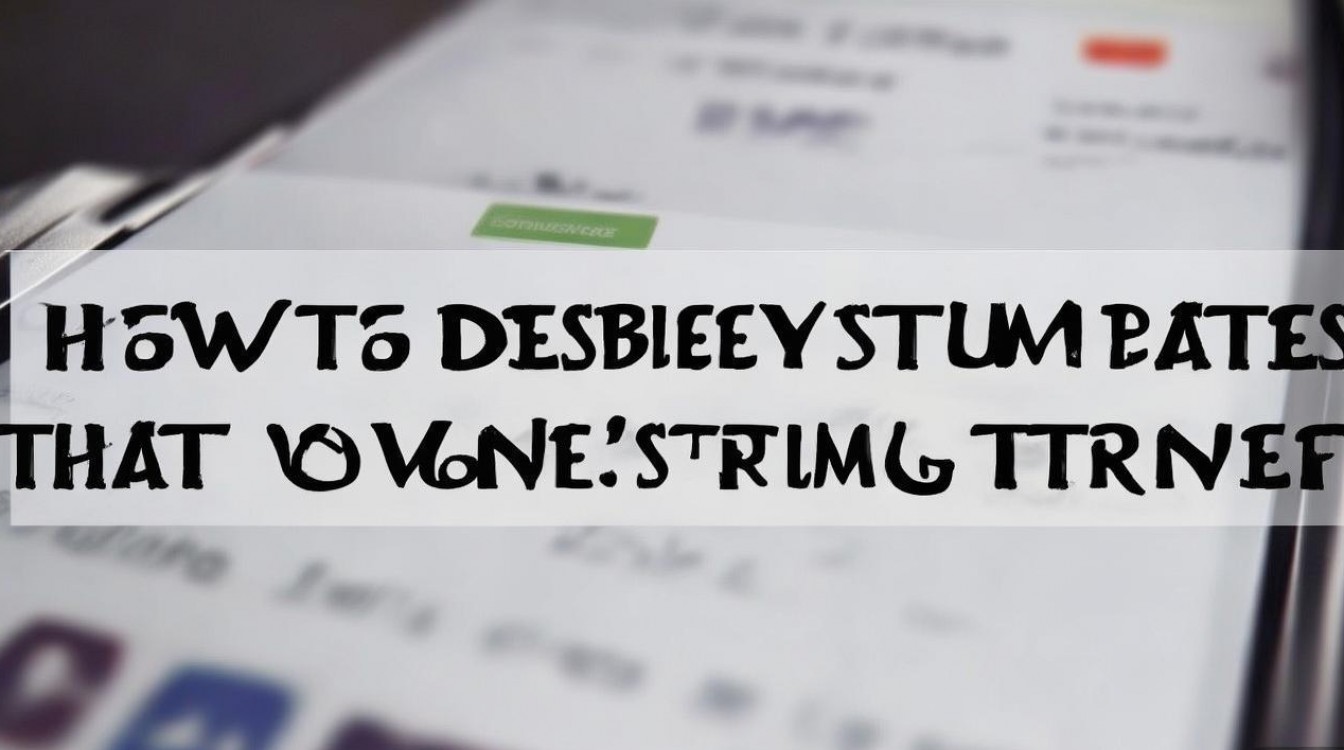 华为手机系统自动更新怎么关闭不了？如何彻底关闭自动更新