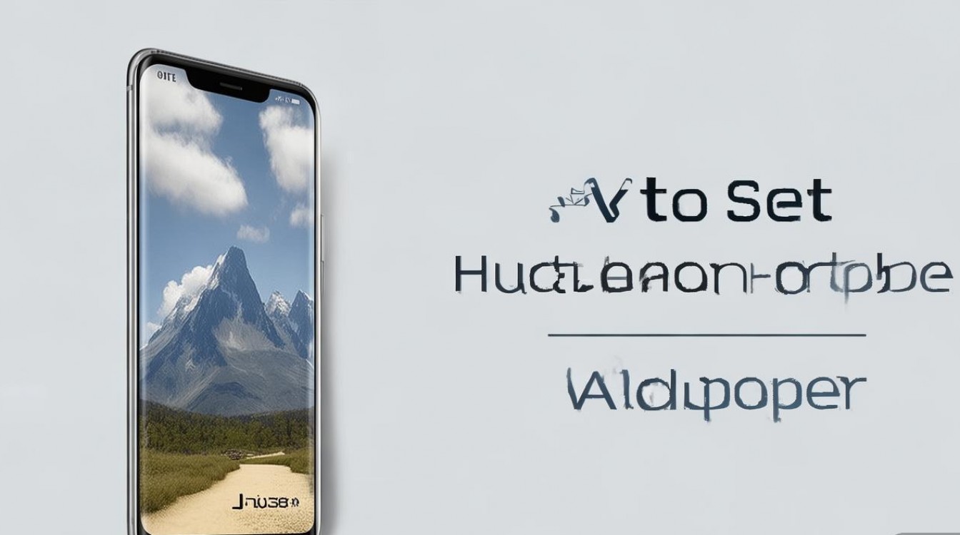 华为手机竖屏壁纸怎么设置，华为手机壁纸设置方法