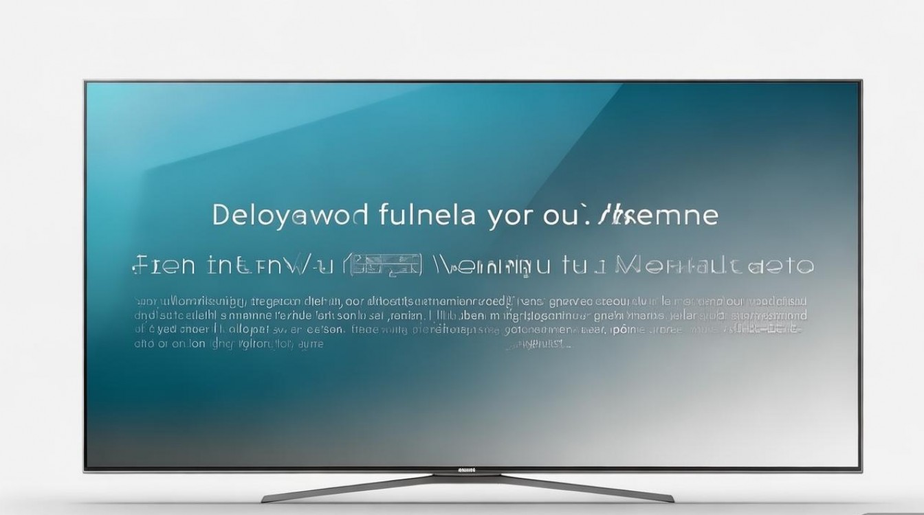 三星电视怎么调全屏显示?画面不满屏如何设置