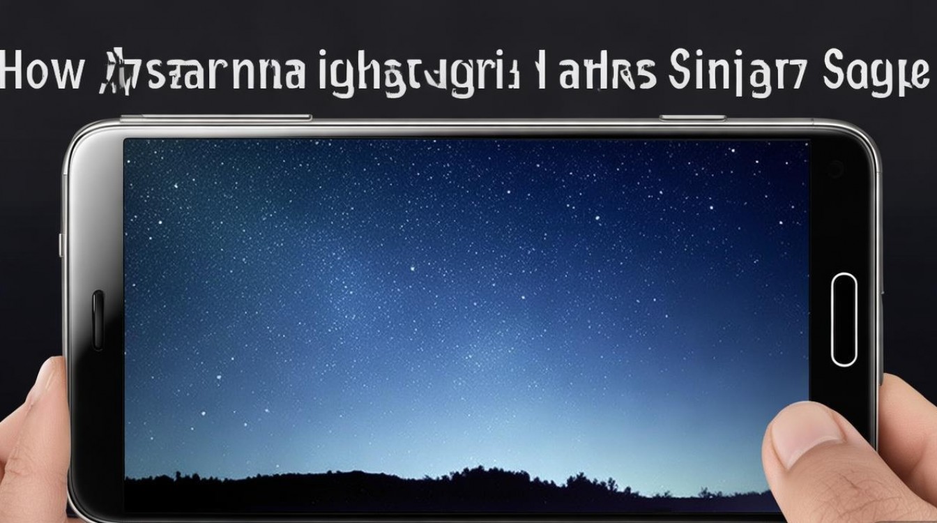 三星s7edge怎么照星空?手机拍星空参数设置教程