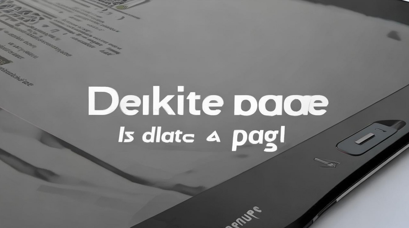 三星平板怎么删除页面？平板桌面页面删除方法