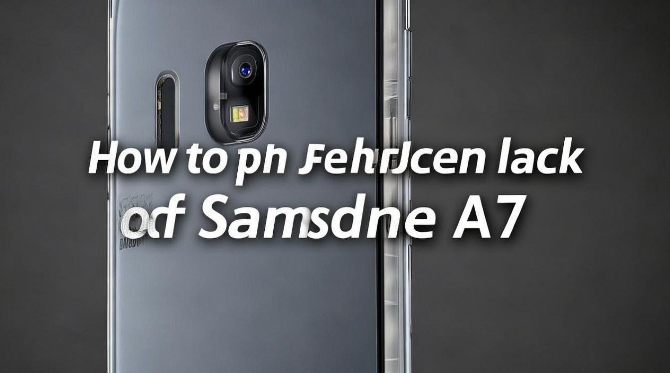 三星A7的后盖怎么打开，三星A7后盖拆卸教程