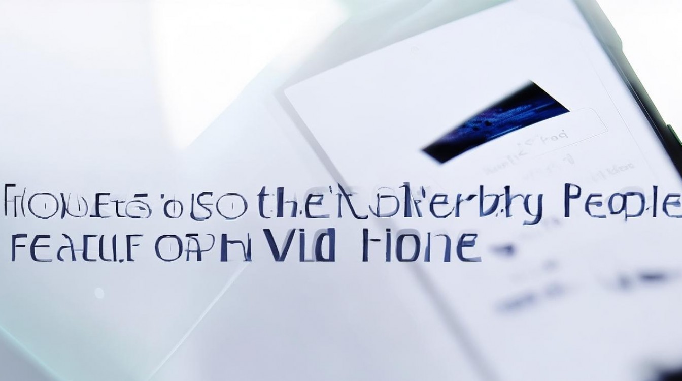 vivo手机怎么上附近人?附近人功能怎么打开