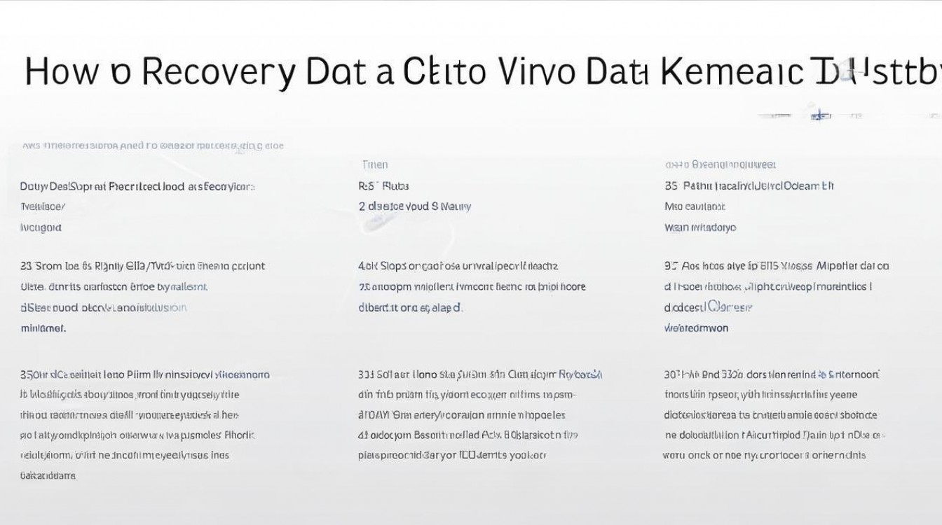 vivo刷机后怎么恢复?手机数据恢复教程