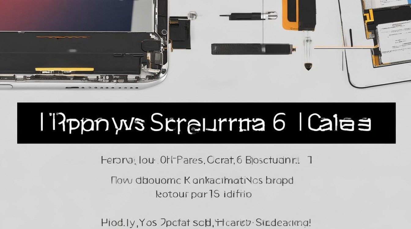 苹果六的屏幕怎么换,苹果6换屏教程视频详解