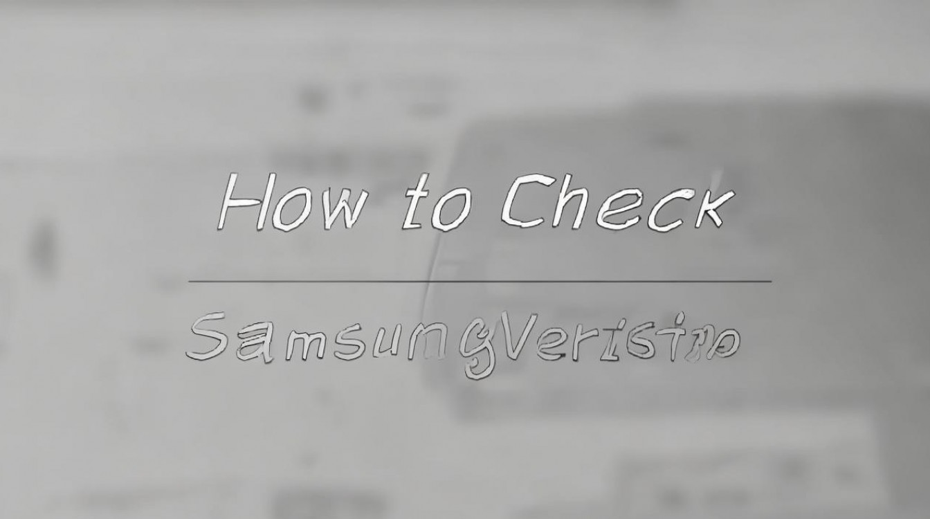 怎么查看三星版本?三星手机版本型号查询方法