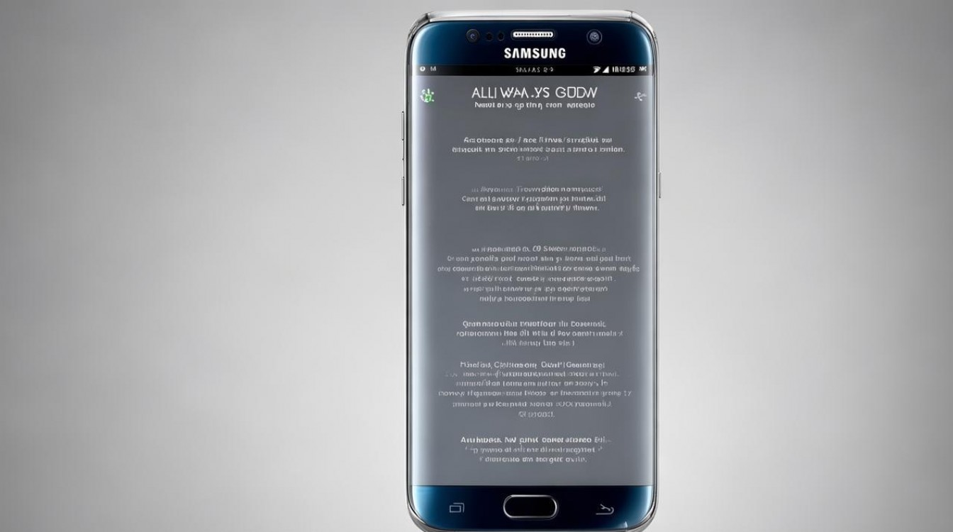 三星s7怎么开启aod，三星s7 aod设置方法