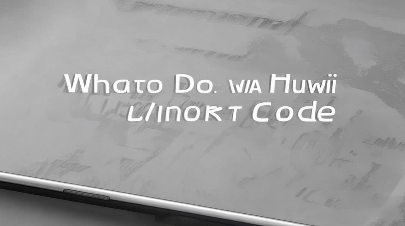 华为解锁码怎么用？华为手机解锁码获取与使用方法