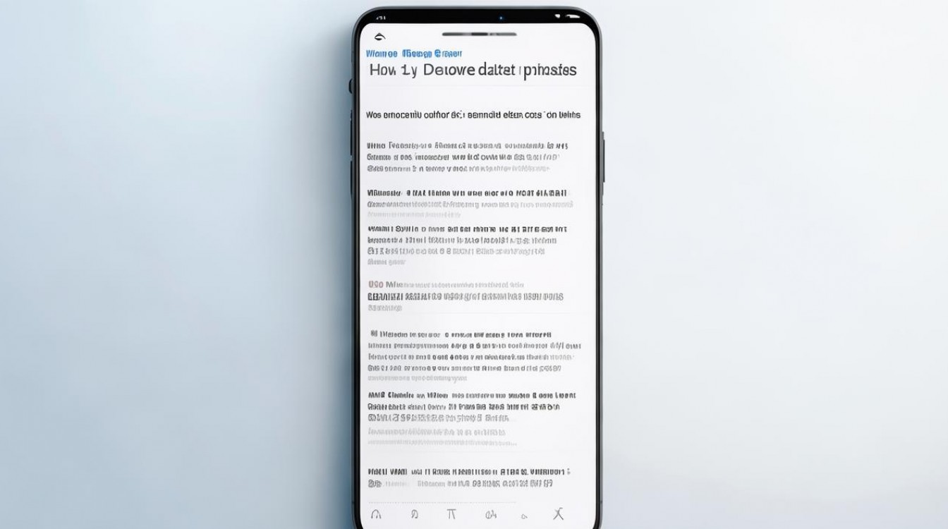 苹果手机删除掉的照片怎么恢复，苹果手机照片误删如何找回