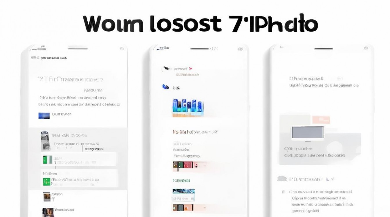 苹果 7 照片丢失怎么找回？苹果手机删除照片如何恢复