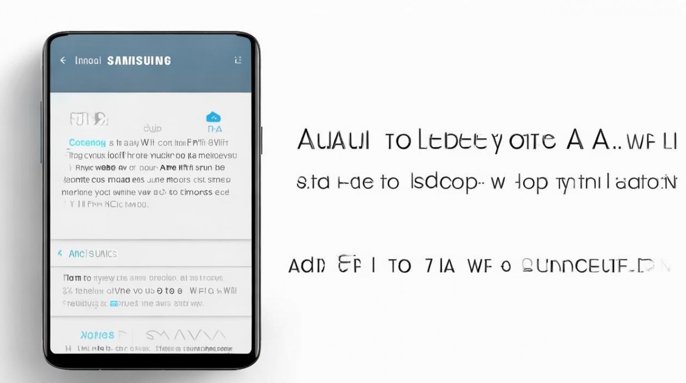 三星怎么添加wifi，三星手机连接wifi设置方法