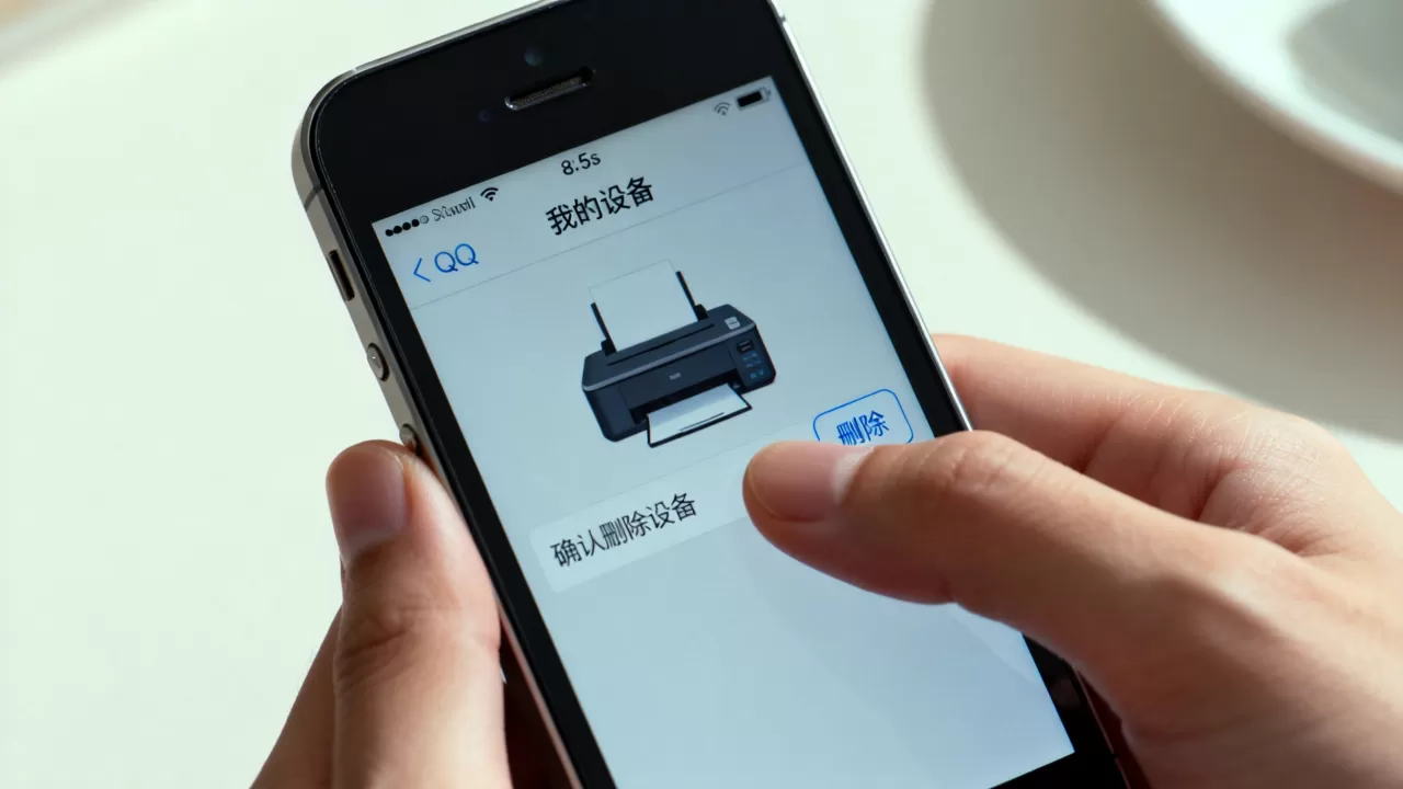 iphone5s手机qq怎么能把我的设备里我的打印机弄没,qq打印机怎么删除 iphone5s手机qq怎么能把我的设备里我的打印机弄没,qq打印机怎么删除