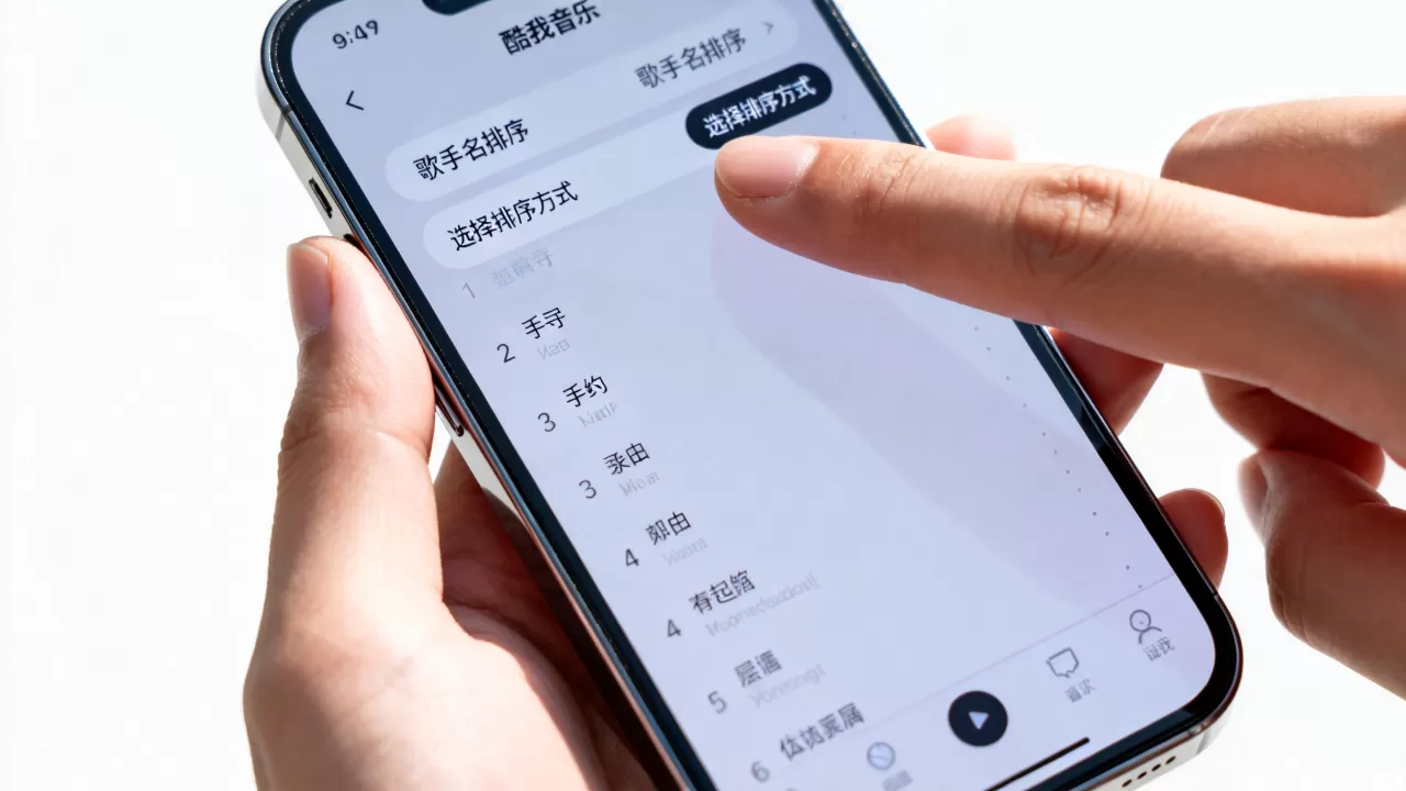 iphone酷我音乐怎么按歌手名顺序排序歌曲,酷我音乐歌曲排序方法 iphone酷我音乐怎么按歌手名顺序排序歌曲,酷我音乐歌曲排序方法