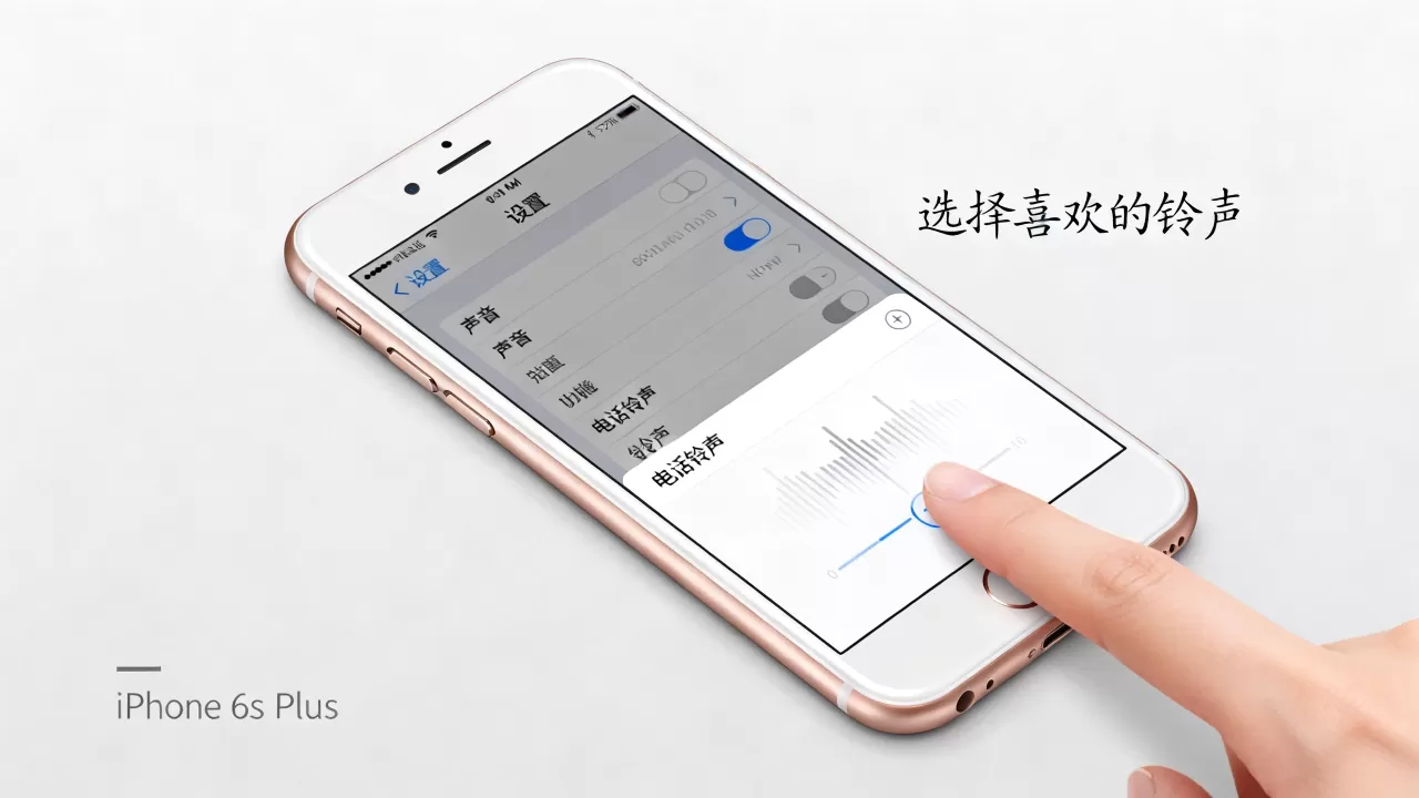 iphone6s plus怎么设置别人打电话进来，iphone6splus来电铃声设置