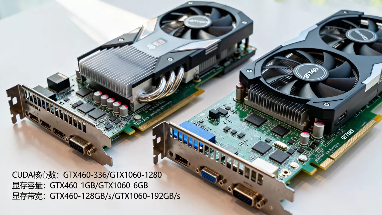 gtx460与gtx1060区别大吗，显卡性能对比