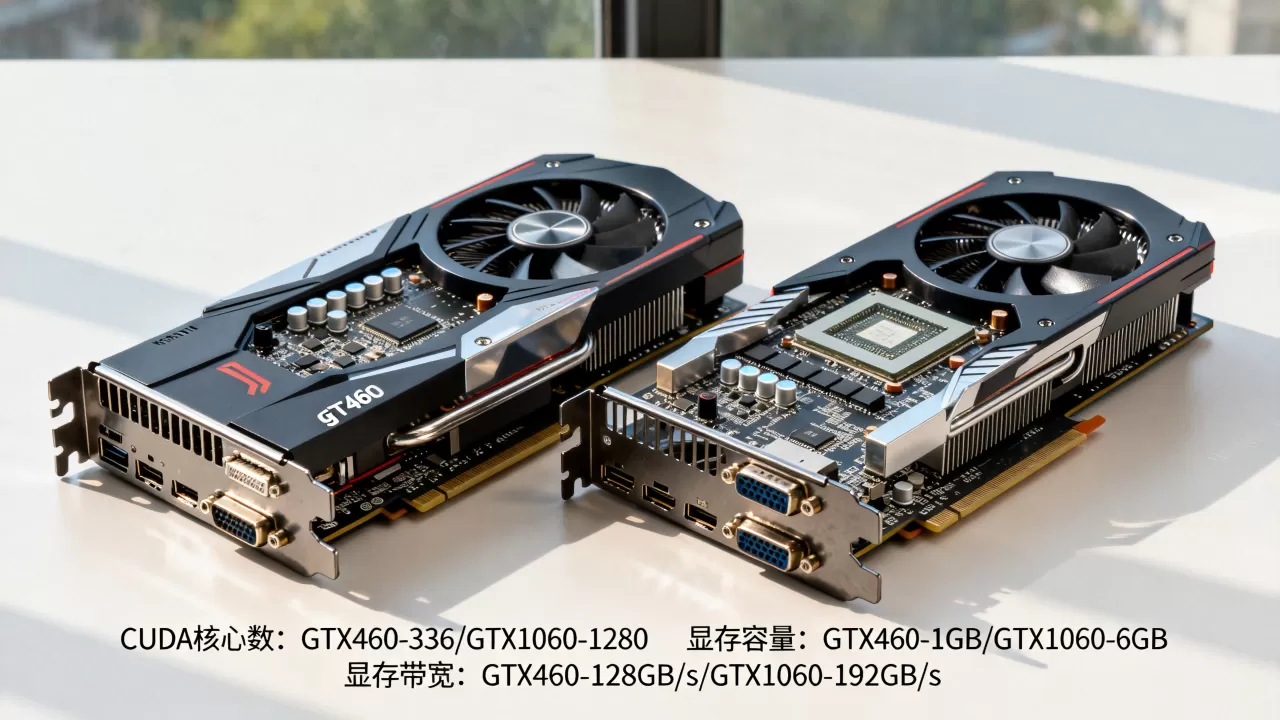 gtx460与gtx1060区别大吗，显卡性能对比