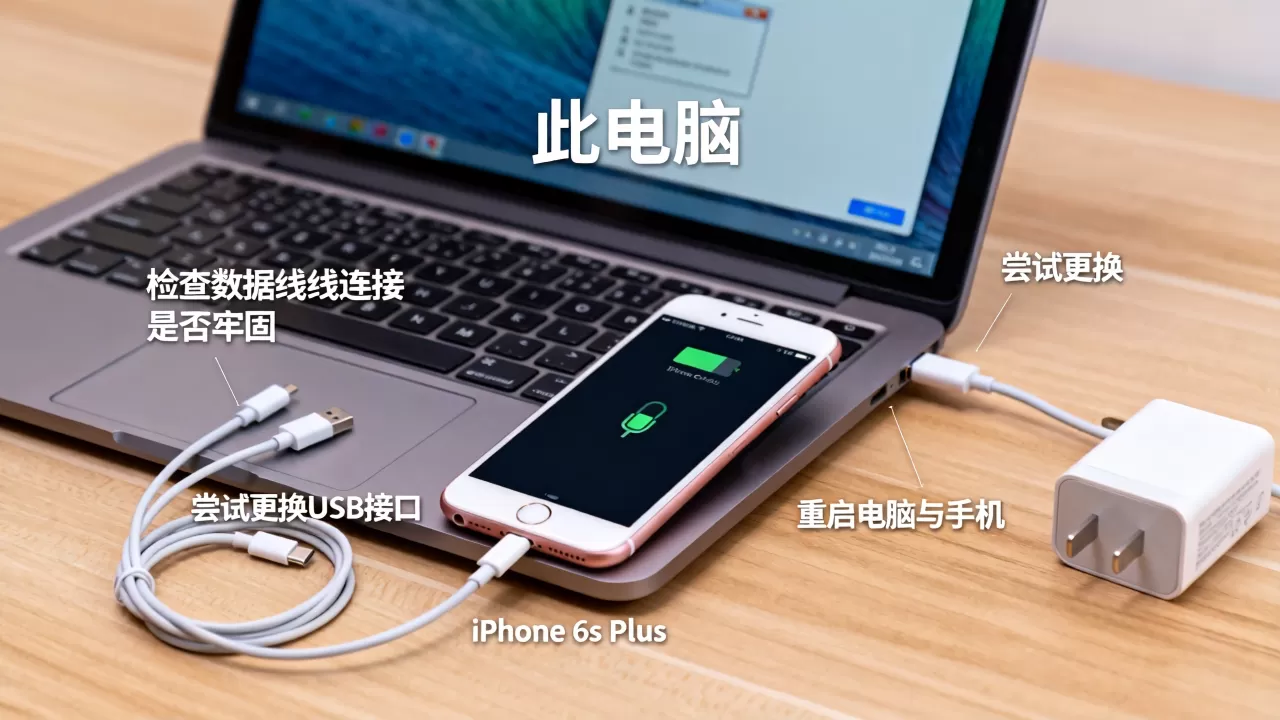 iphone6s plus 电脑没反应怎么办,手机连电脑没反应 iphone6s plus 电脑没反应怎么办,手机连电脑没反应