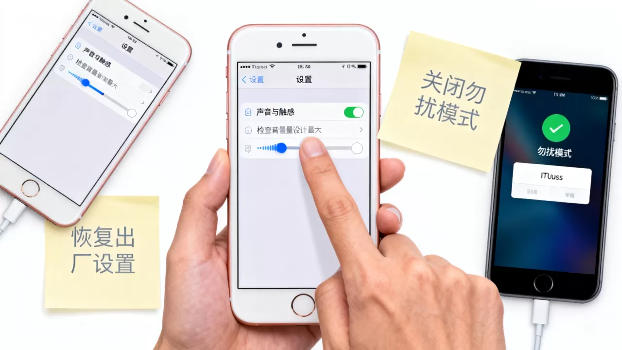 iphone6s为什么来电没有声音怎么设置，苹果手机来电无声解决方法