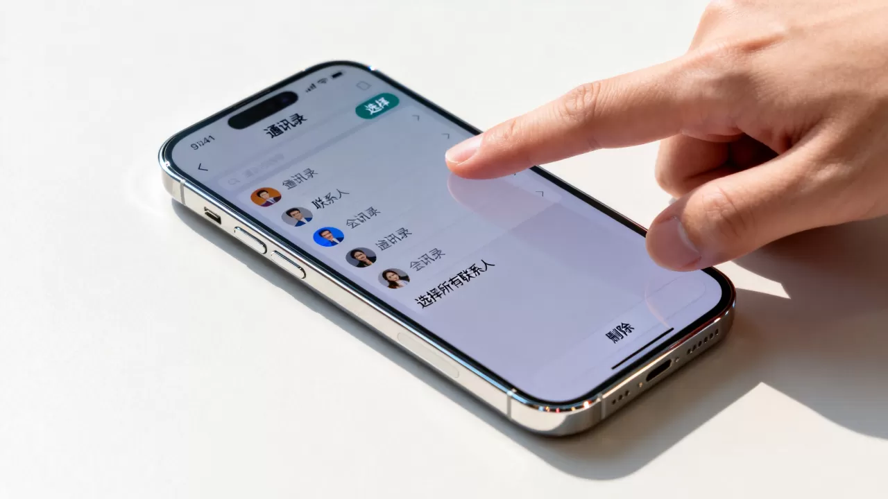 iphone手机怎么删除所有联系人删除不了,iphone批量删除联系人方法 iphone手机怎么删除所有联系人删除不了,iphone批量删除联系人方法