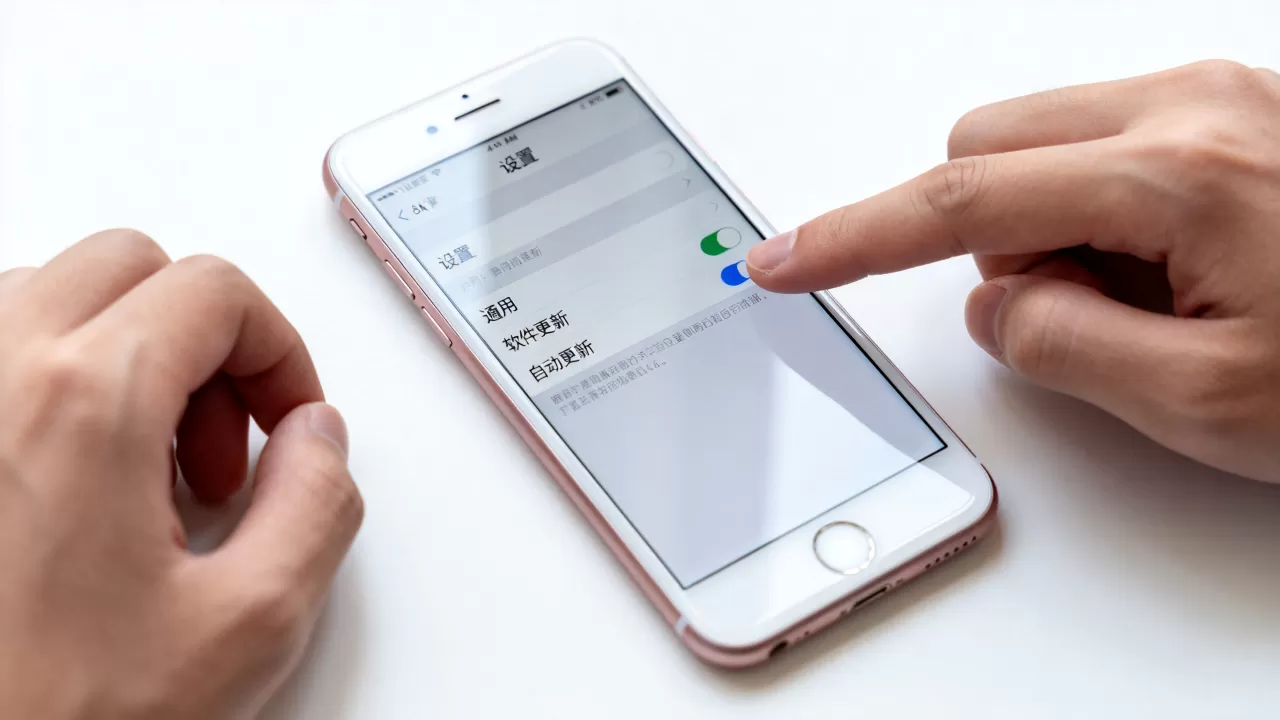 iphone6怎么取消系统更新提示更新提示音，iphone6关闭系统更新提示