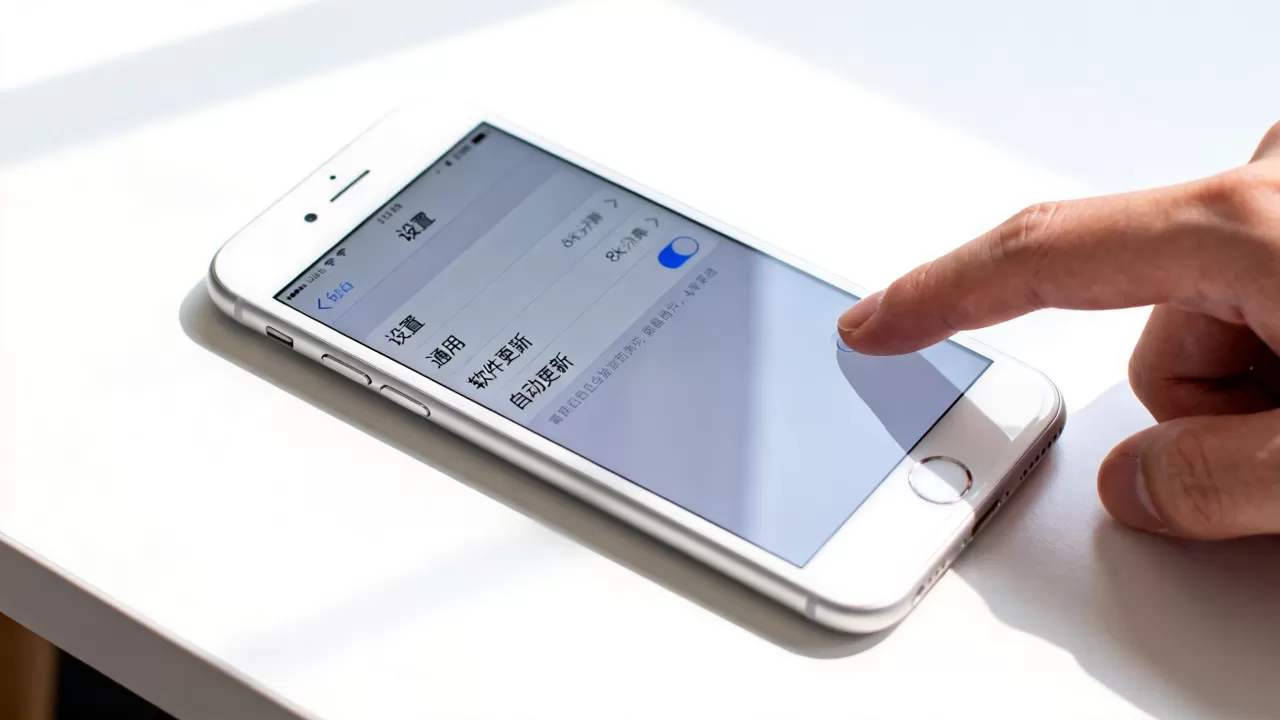 iphone6怎么取消系统更新提示更新提示音，iphone6关闭系统更新提示