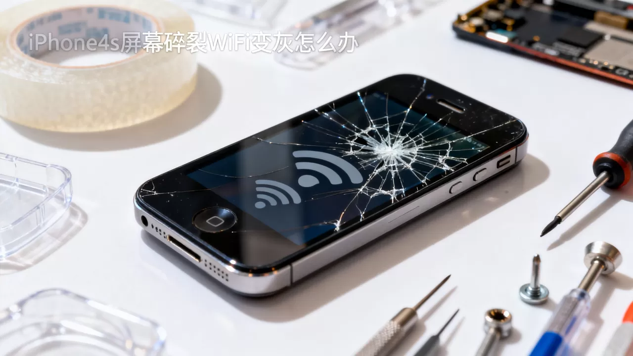 iPhone4s屏幕碎裂WiFi变灰怎么办,iPhone4s屏幕碎了WiFi图标变灰解决方法 iPhone4s屏幕碎裂WiFi变灰怎么办,iPhone4s屏幕碎了WiFi图标变灰解决方法