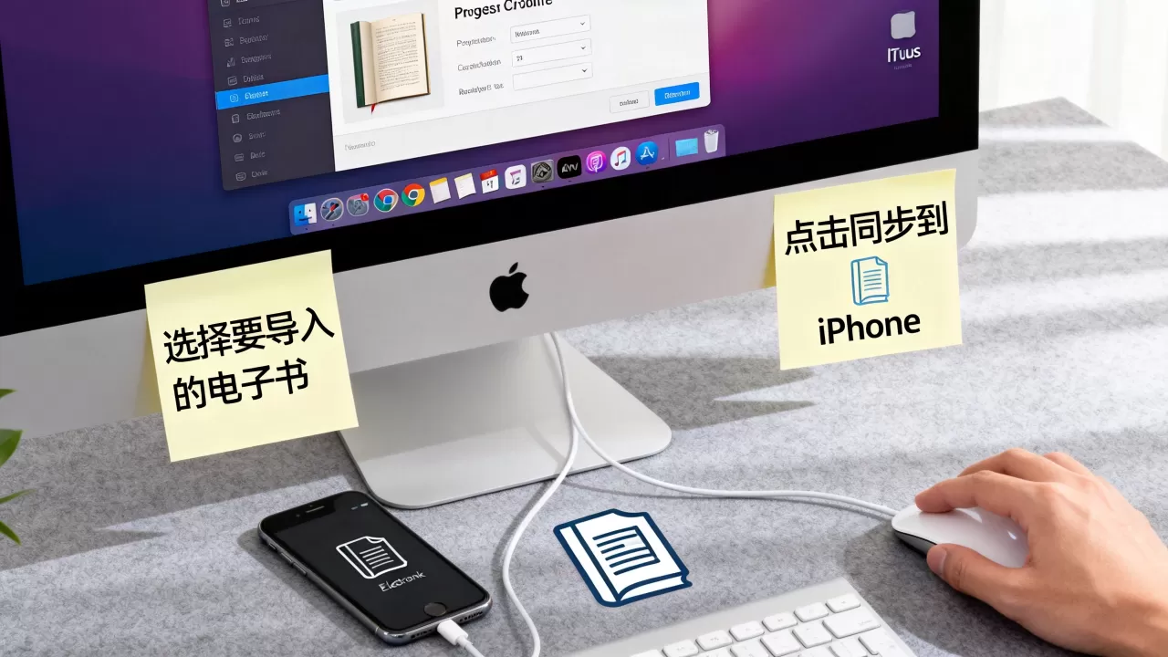 最新的itunes怎么给iphone导书？itunes导入电子书教程