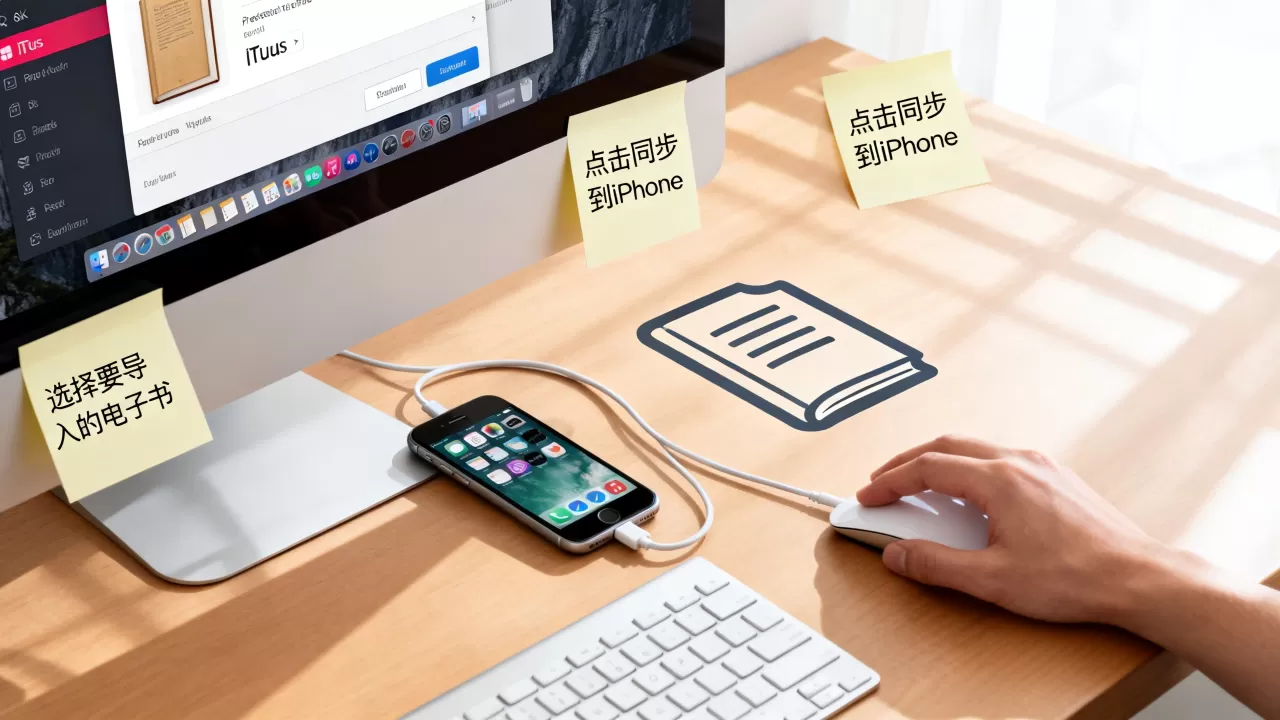 最新的itunes怎么给iphone导书？itunes导入电子书教程
