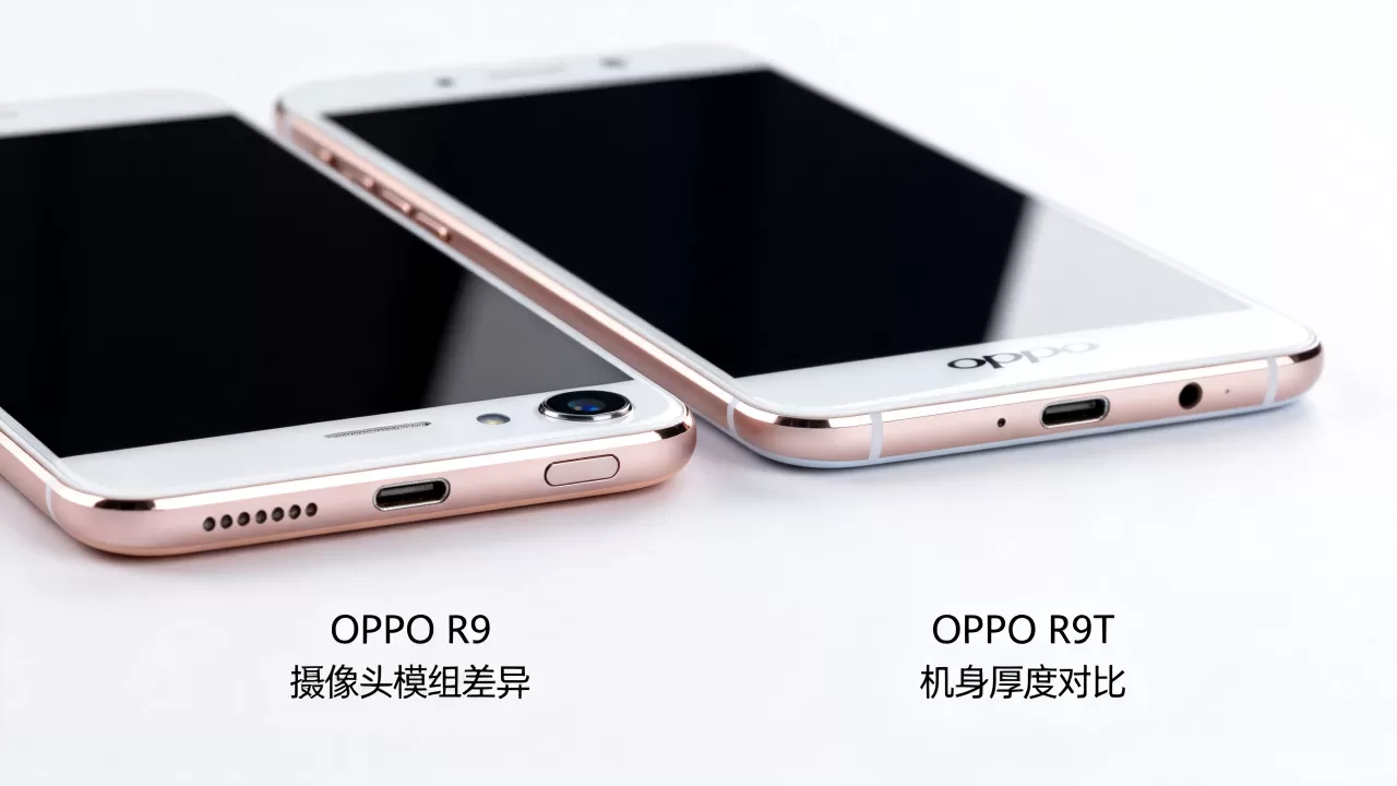 OPPOR9与9T什么区别，OPPO R9和9T有什么区别