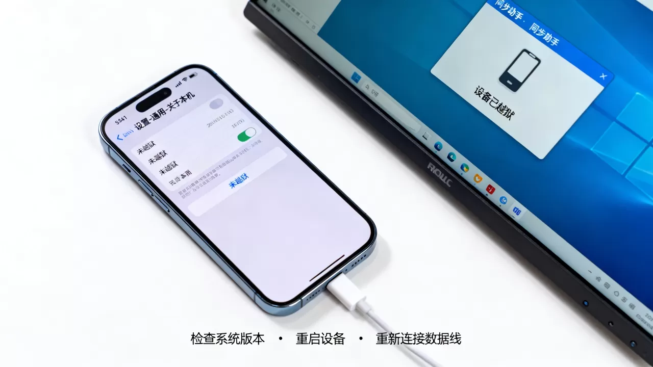 我的iphone没有越狱同步助手显示已经越狱怎么回事儿，iphone显示已越狱怎么解决