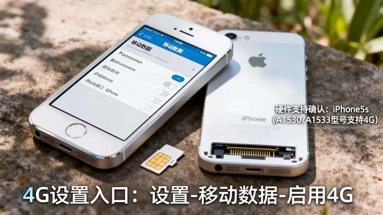 为什么iPhone5s用不了4G设置不了，iPhone5s支持4G吗