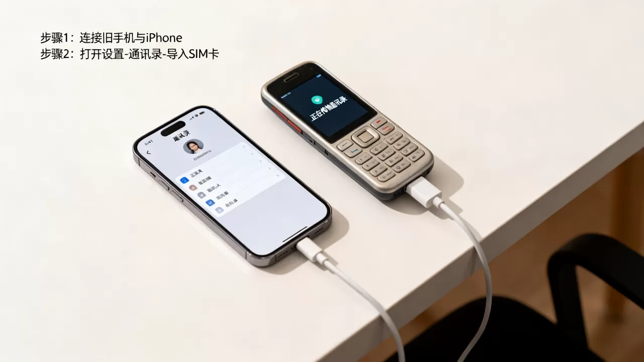 怎么把手机通讯录转移到iphone手机号码，iPhone换机通讯录迁移