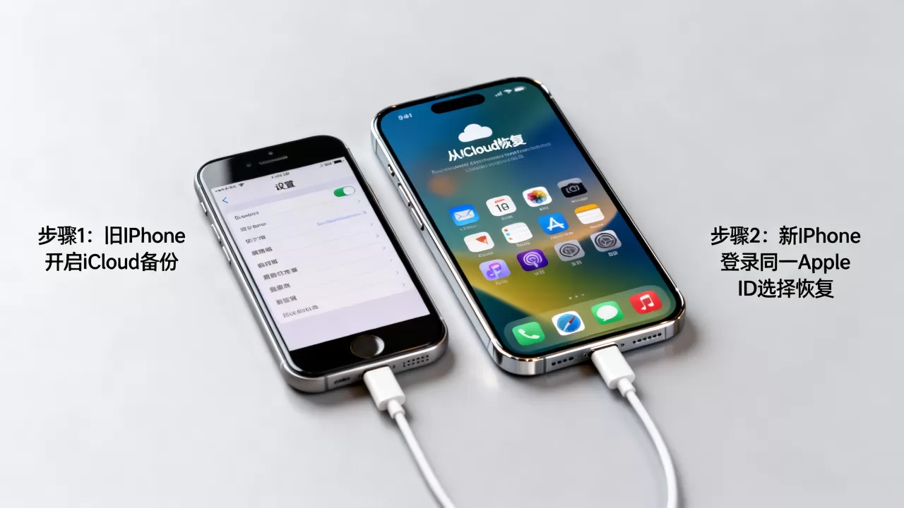 怎么把iphone通讯录导入新iphone，iphone通讯录迁移方法