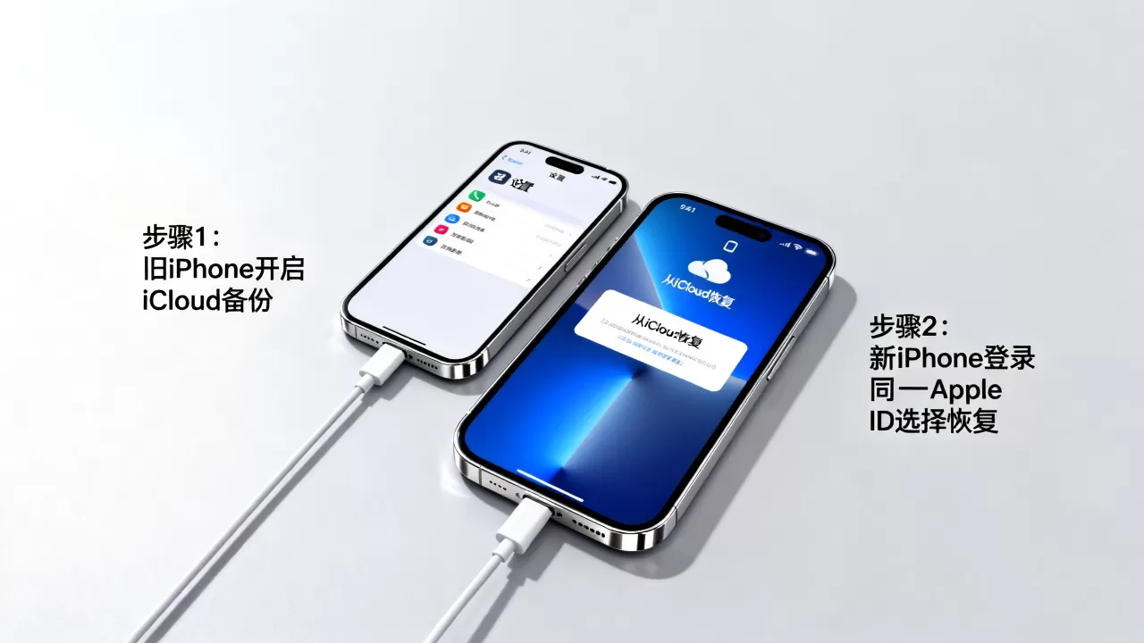怎么把iphone通讯录导入新iphone，iphone通讯录迁移方法